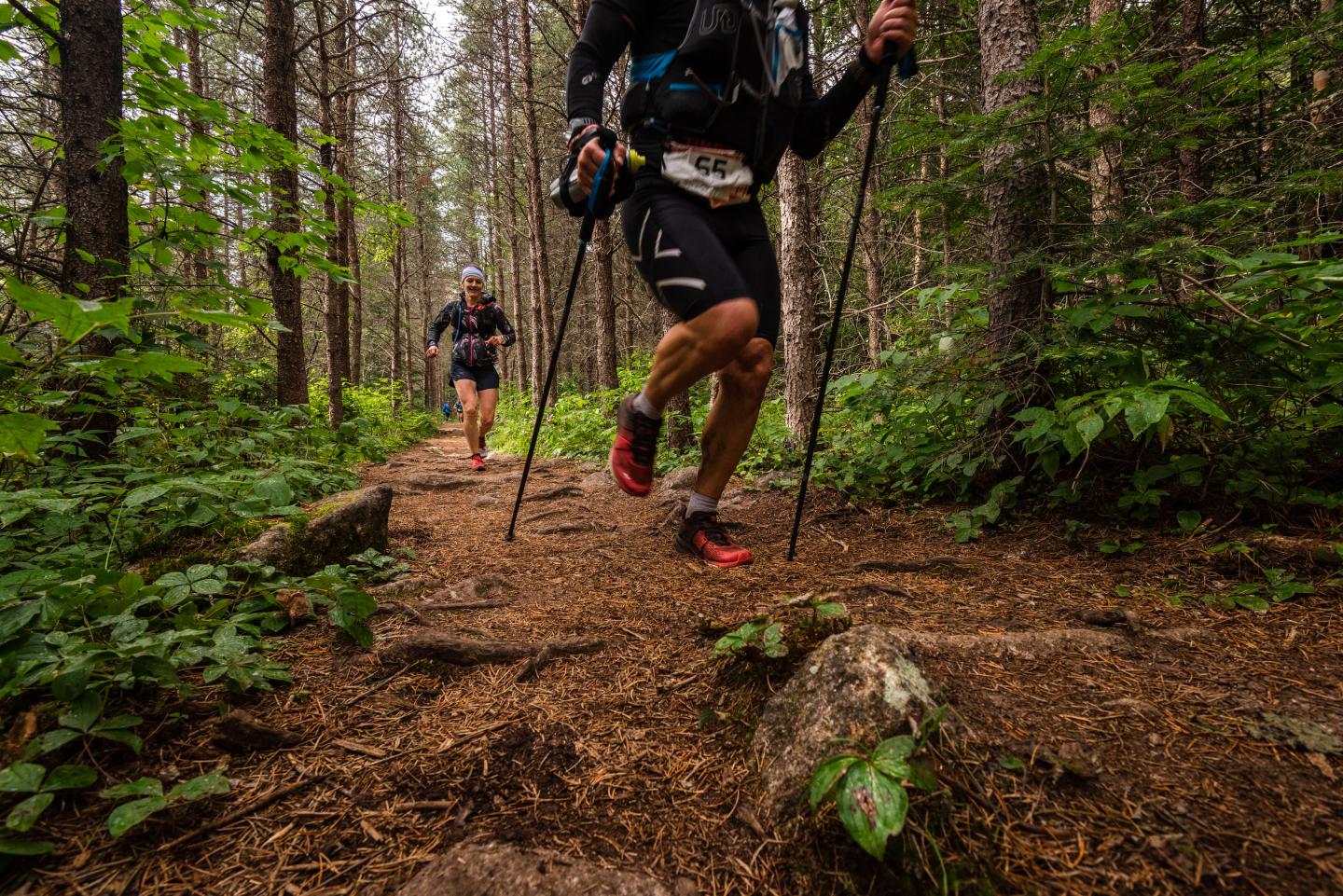 Course en sentier