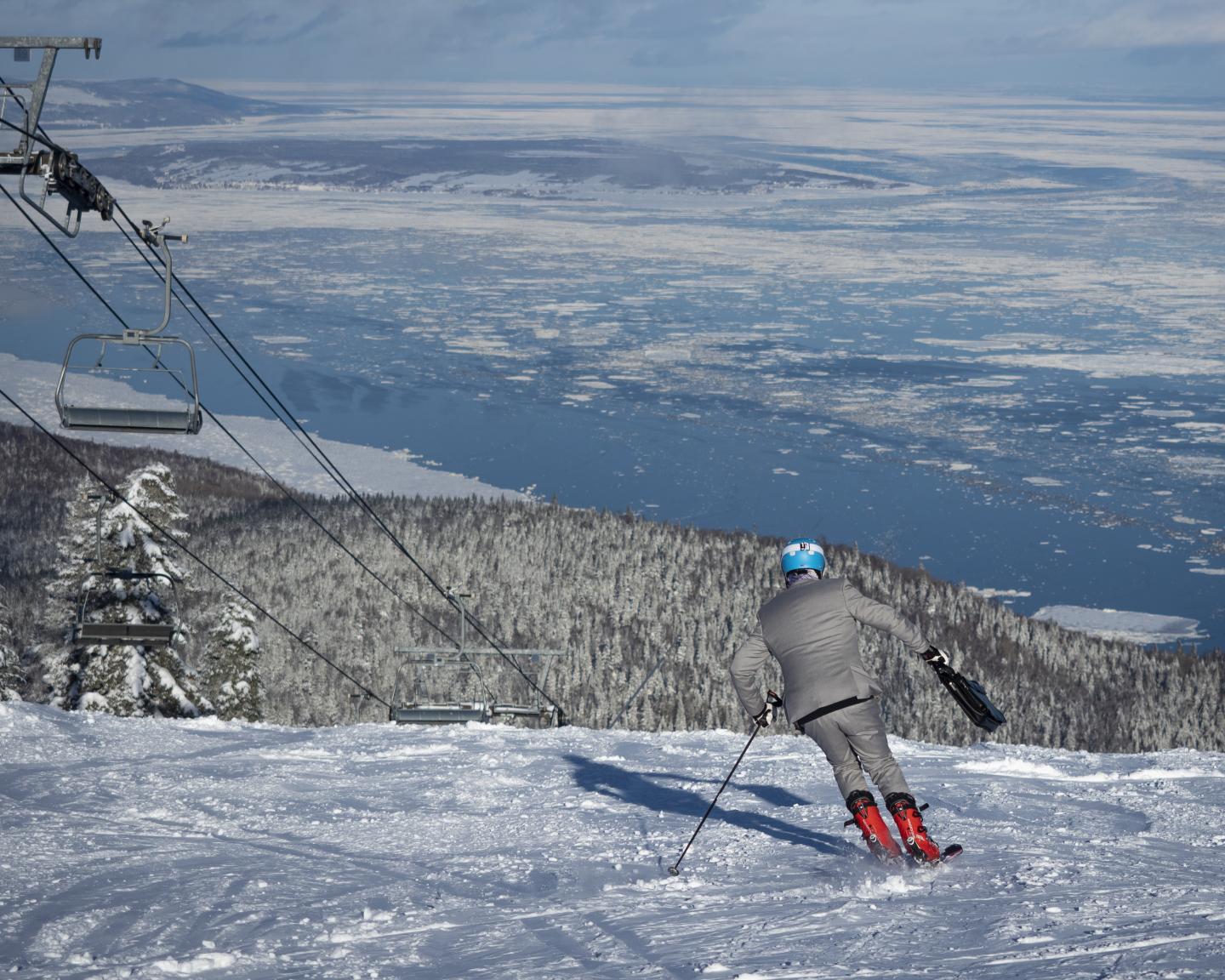 Télétravail en montagne