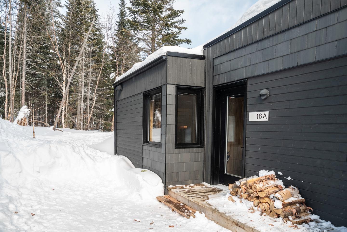vue extérieur du chalet