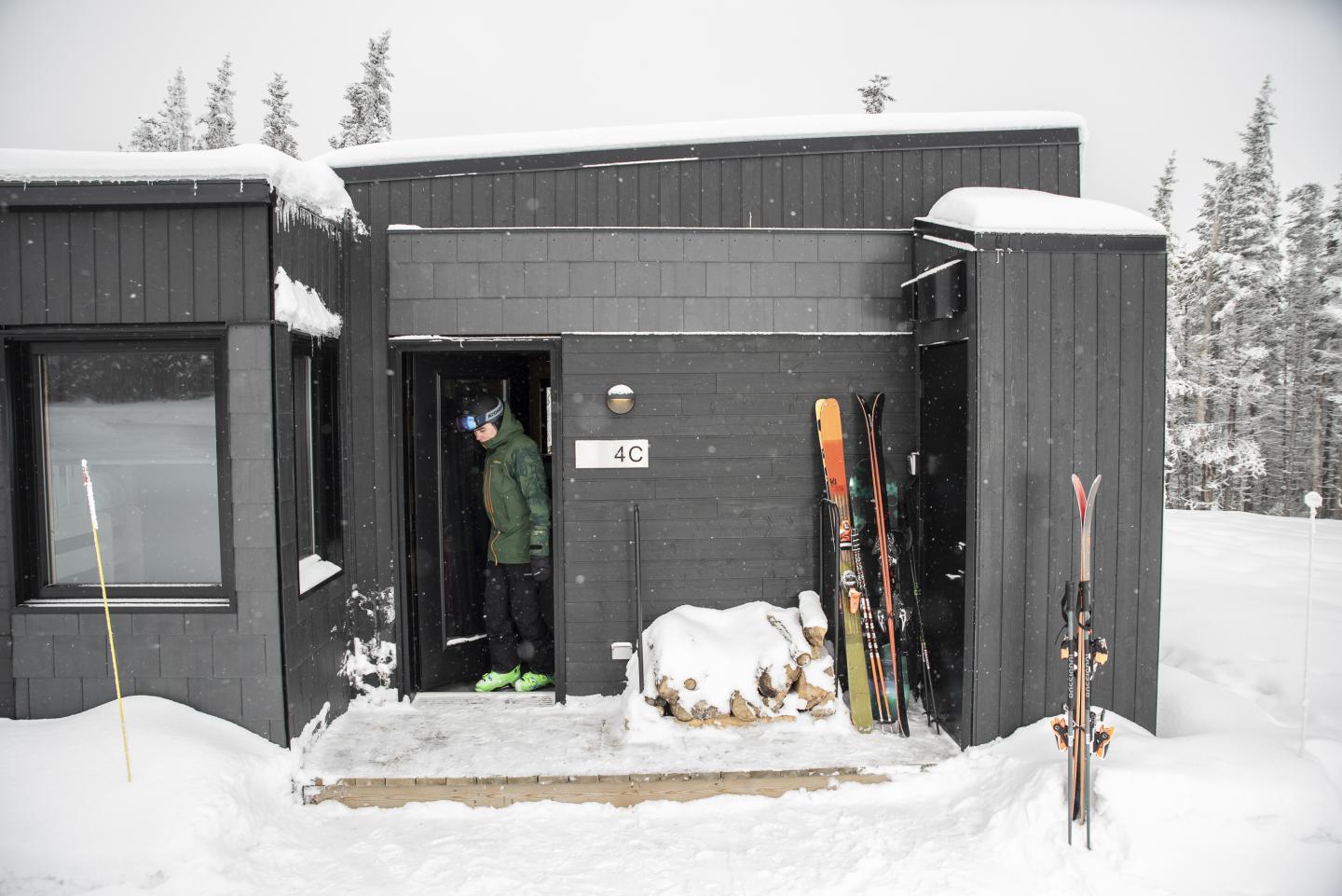 Hébergement Refuge en hiver