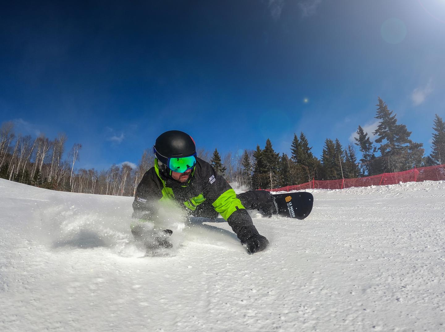 Moniteurs en snowboard