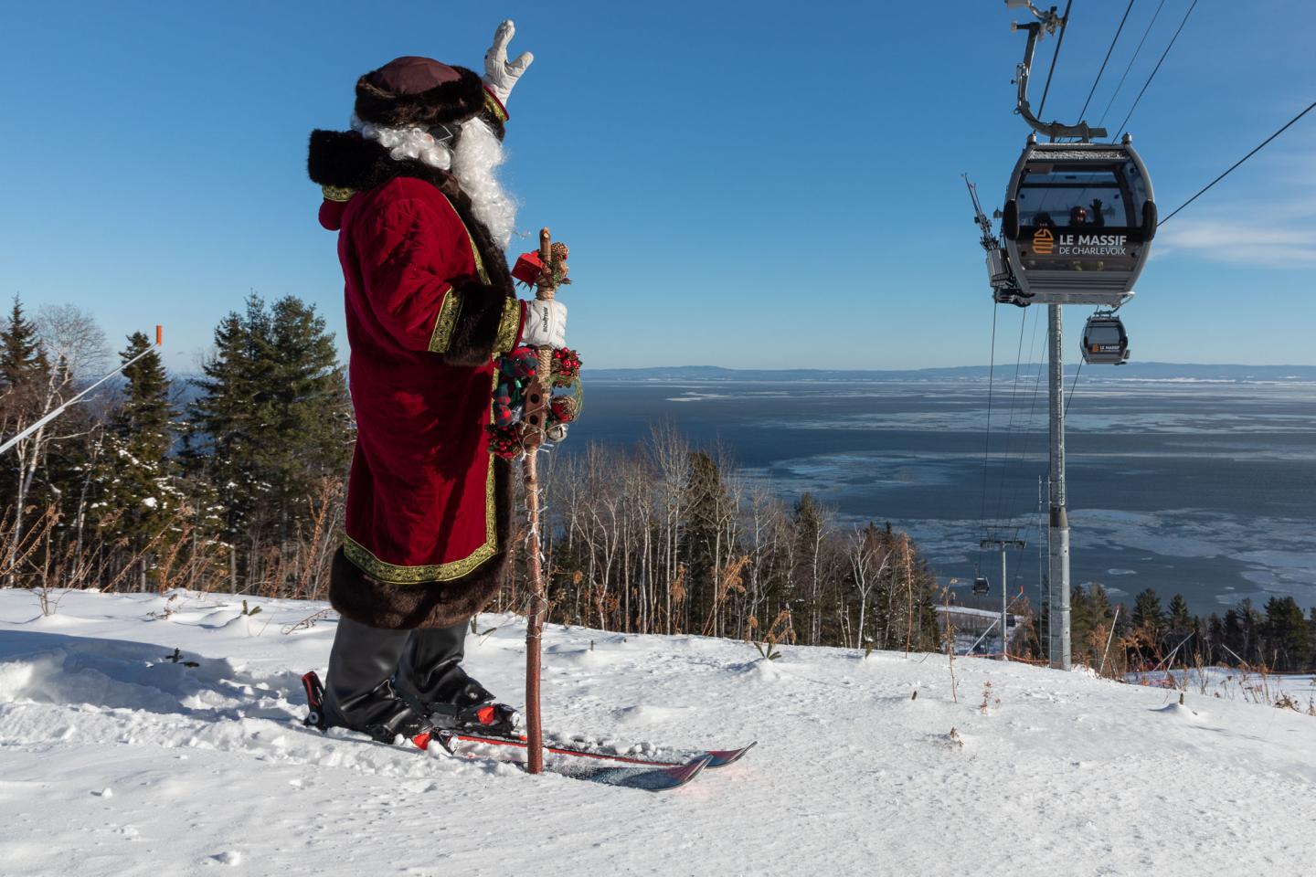 Père Noël au Massif 