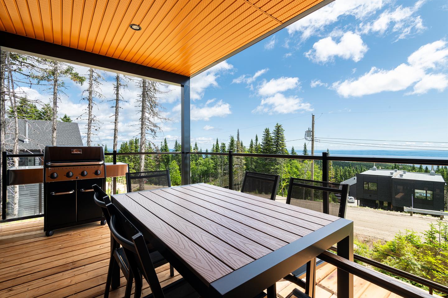 Chalet Forêt jumelé 13A été