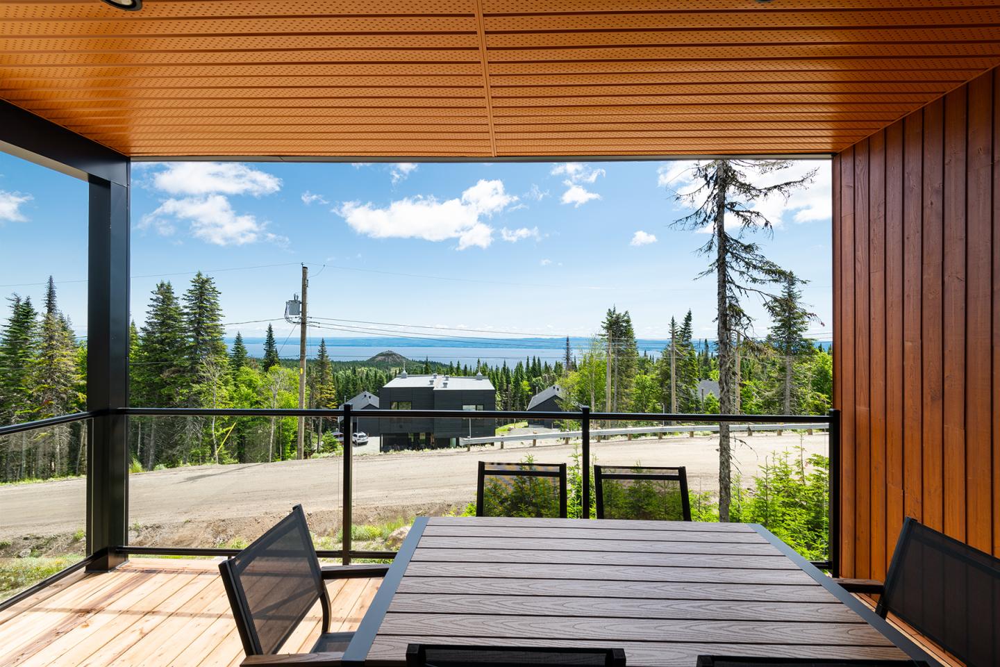 Chalet Forêt jumelé 13A été