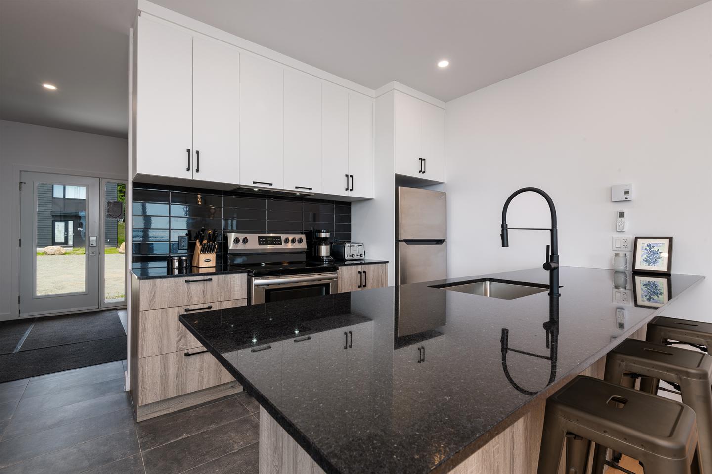 Chalet forêt jumelé 13B été