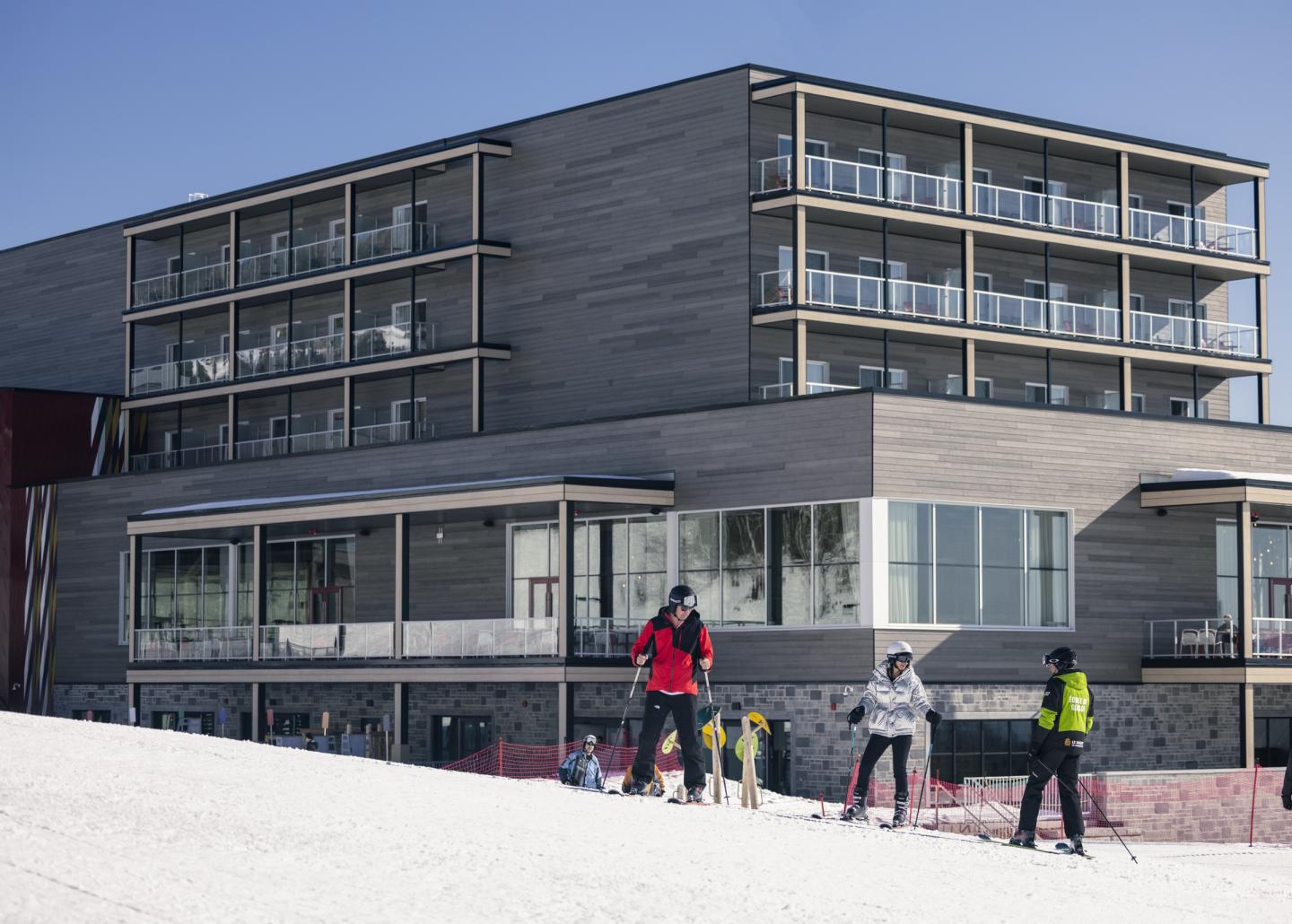 Moniteurs de glisse au Massif de Charlevoix 