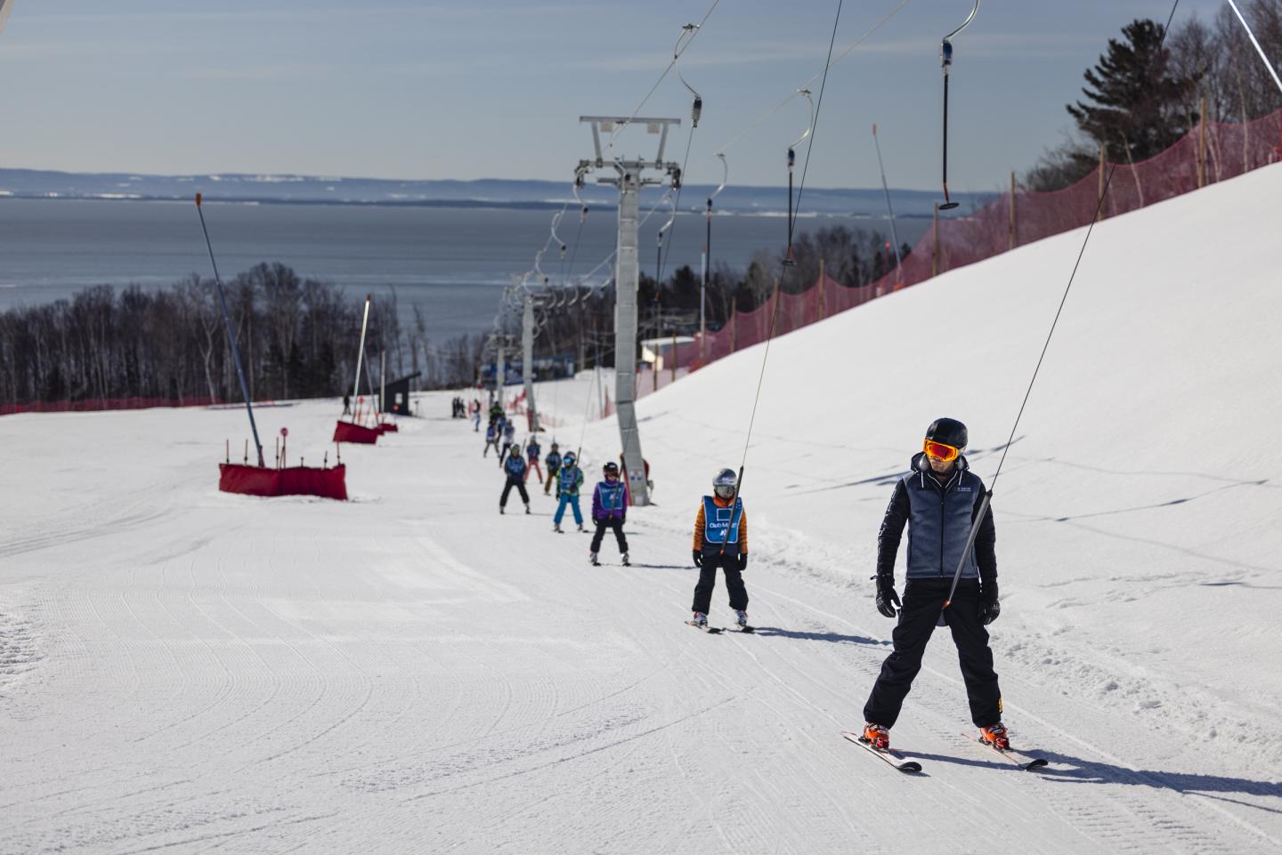 Moniteurs de glisse au Massif de Charlevoix 