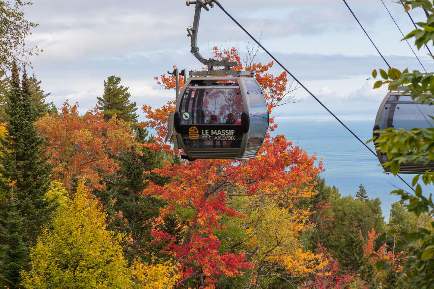 Balade en télécabine automne