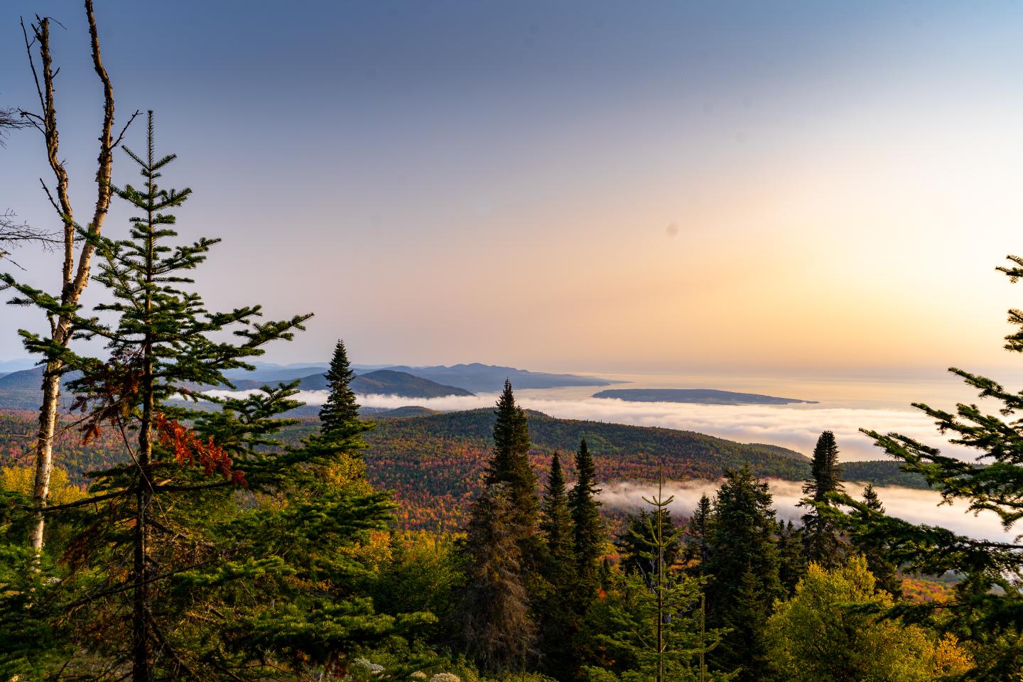 Le Massif à l'automne