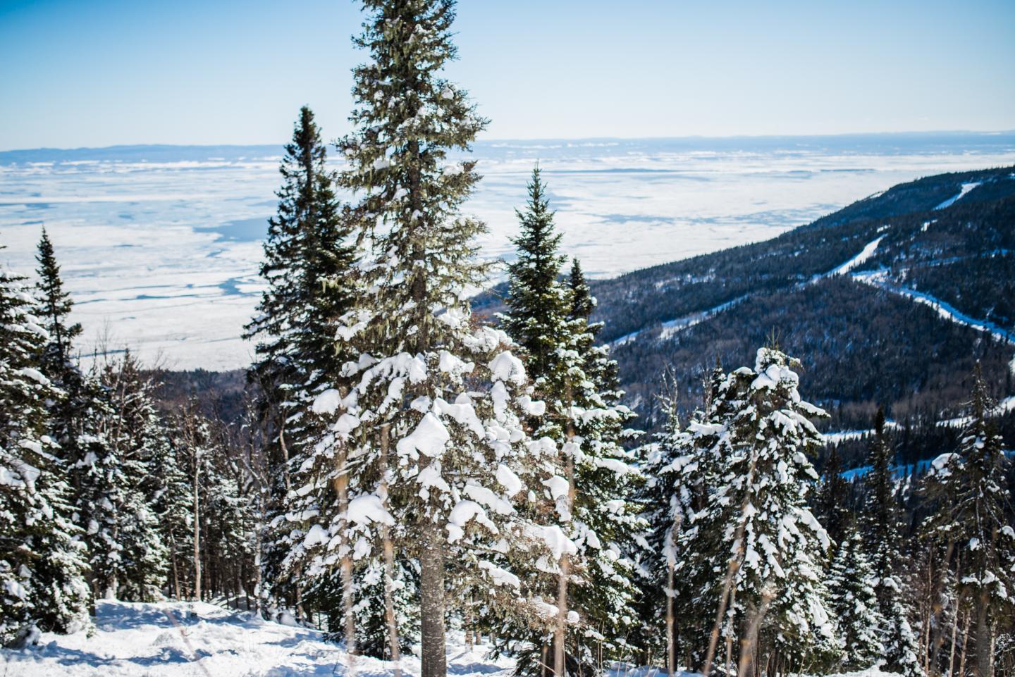 vue hiver