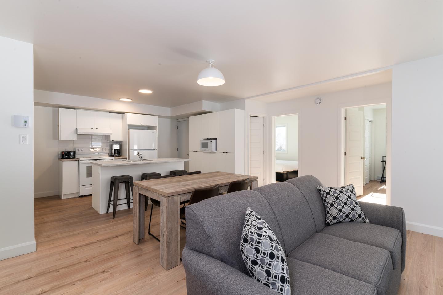 Hébergement employés Massif de Charlevoix 