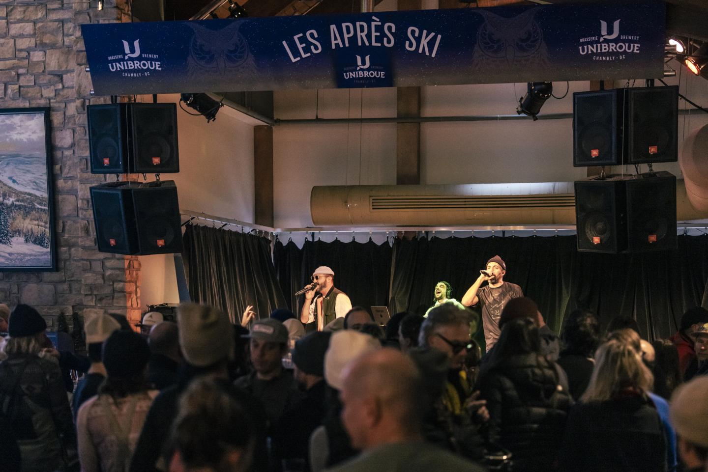 Spectacle Après-ski Massif de Charlevoix