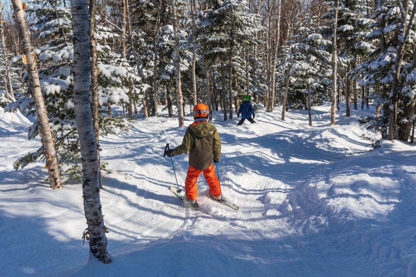 La relâche au Massif de Charlevoix