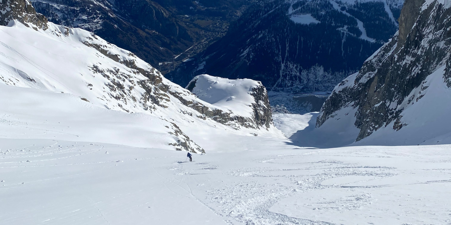 William St-Hiliaire à Chamonix