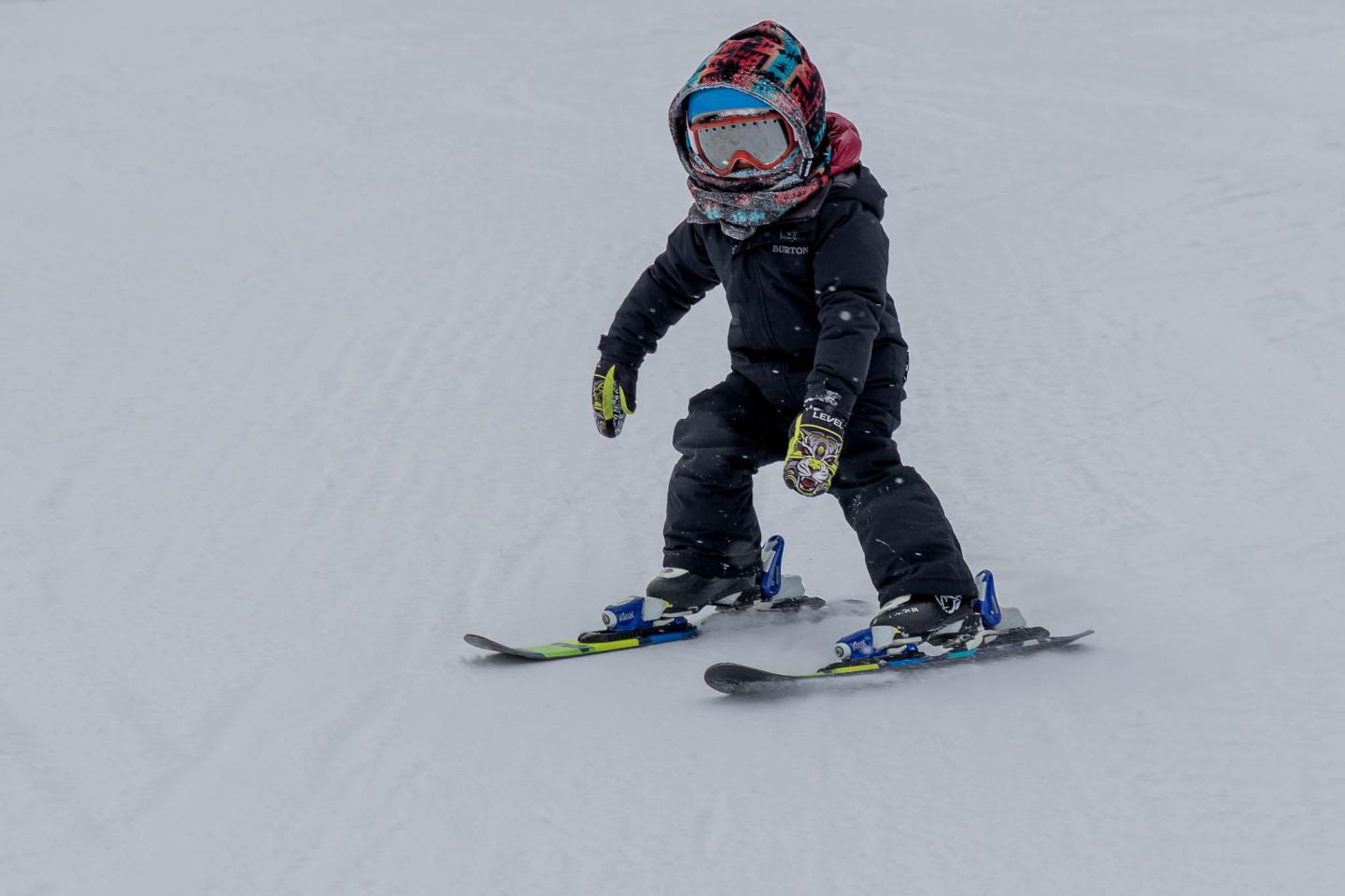 Enfants au Massif de Charlevoix