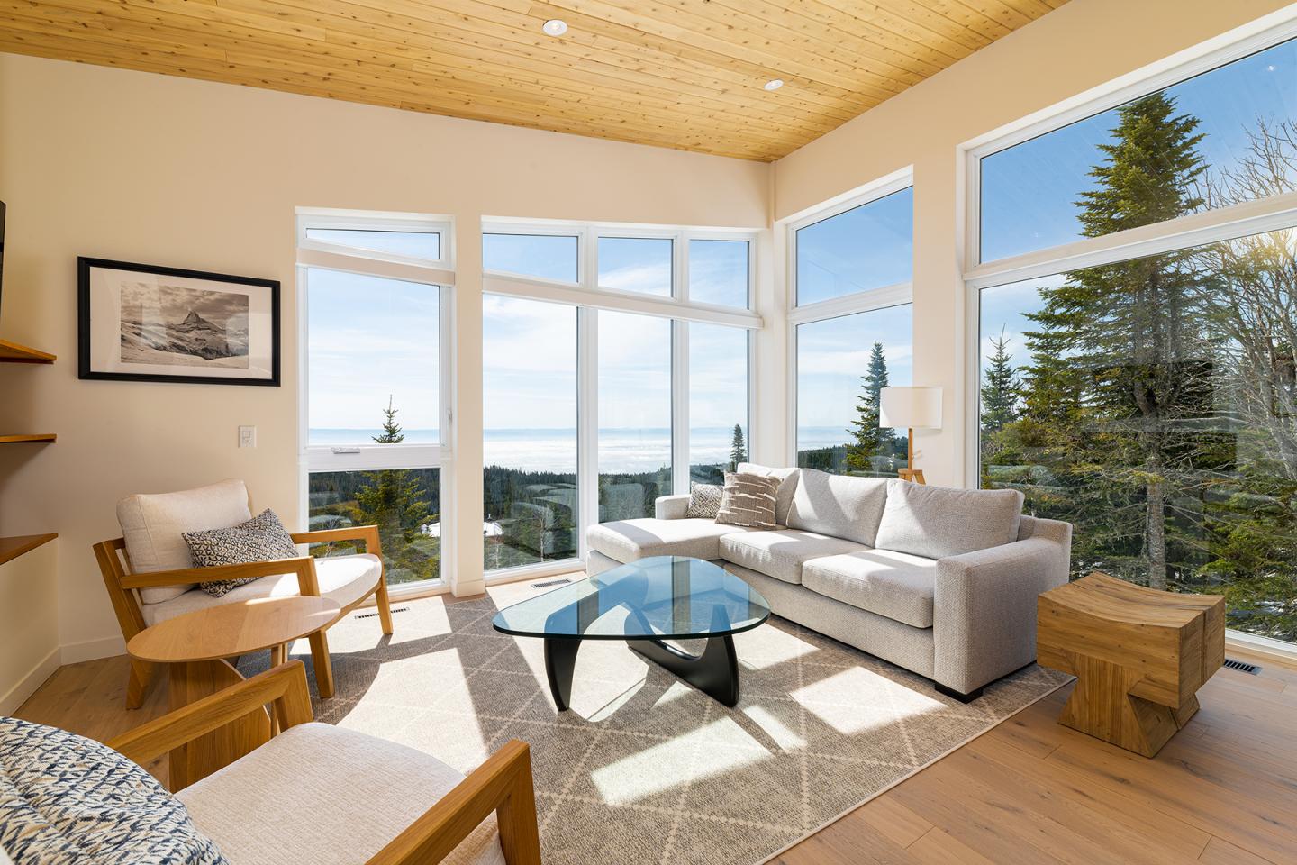 Chalet-Forêt 13 Hébergement Massif de Charlevoix 