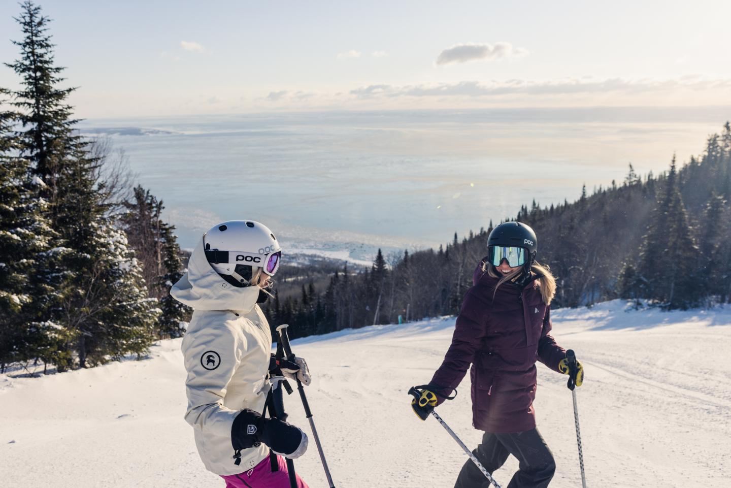 Ski au Massif de Charlevoix