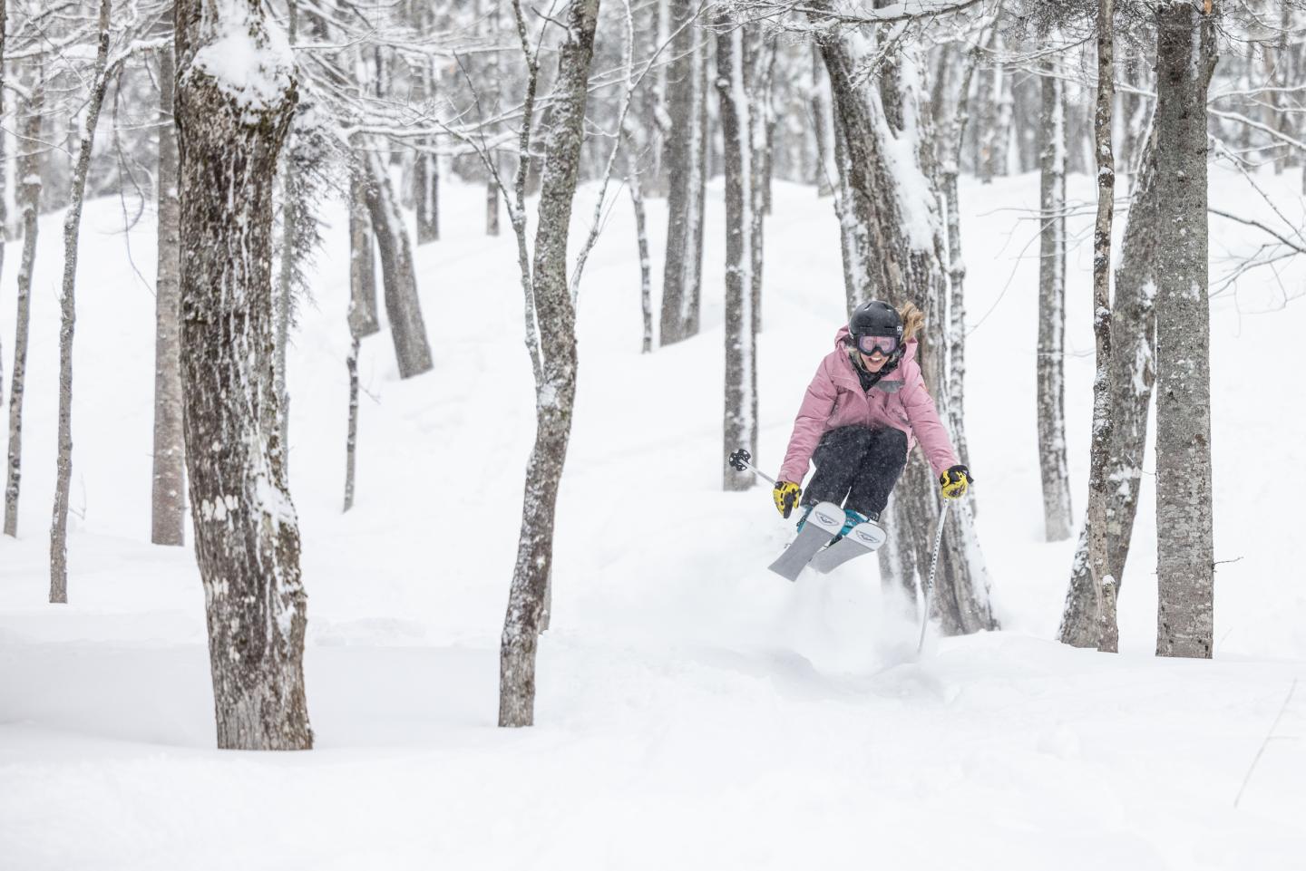 Ski au Massif de Charlevoix