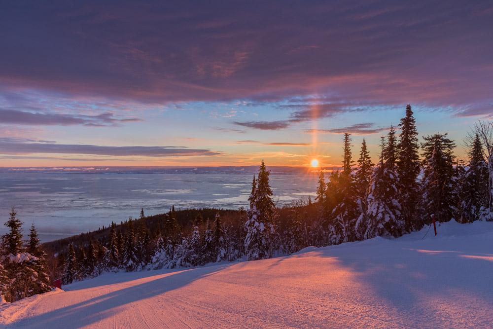 Lever de soleil | Massif de Charlevoix