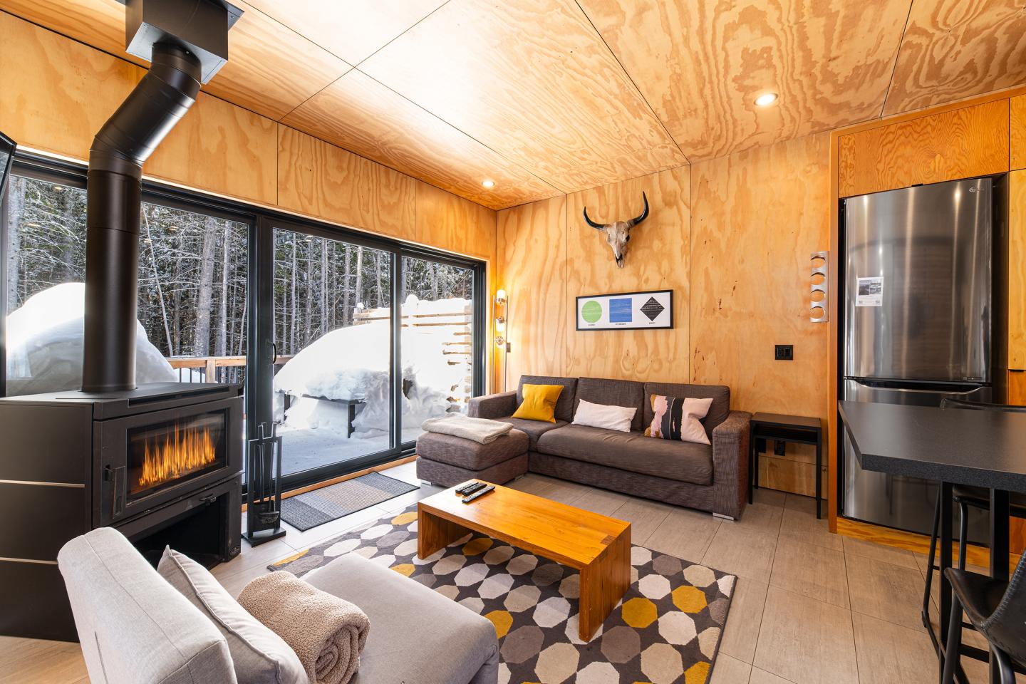 refuge 6A - hiver - salon