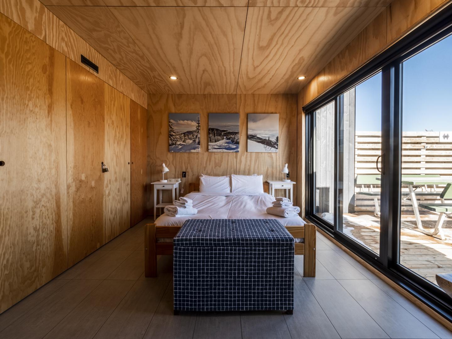 Refuge 5B hiver - chambre principale