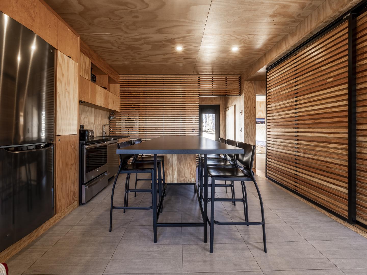 Refuge 5B hiver - cuisine