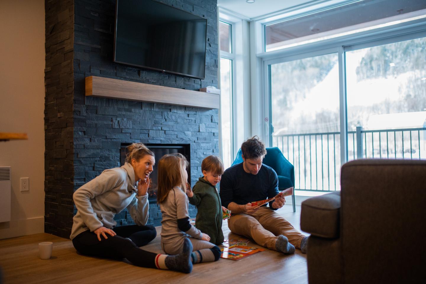 Caches en famille - Au queb