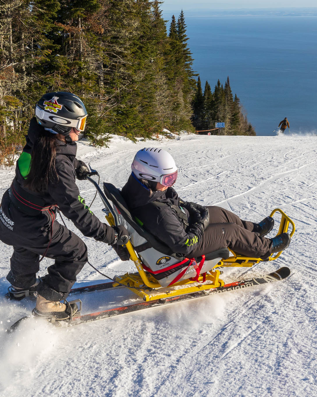 Journée de ski adapté