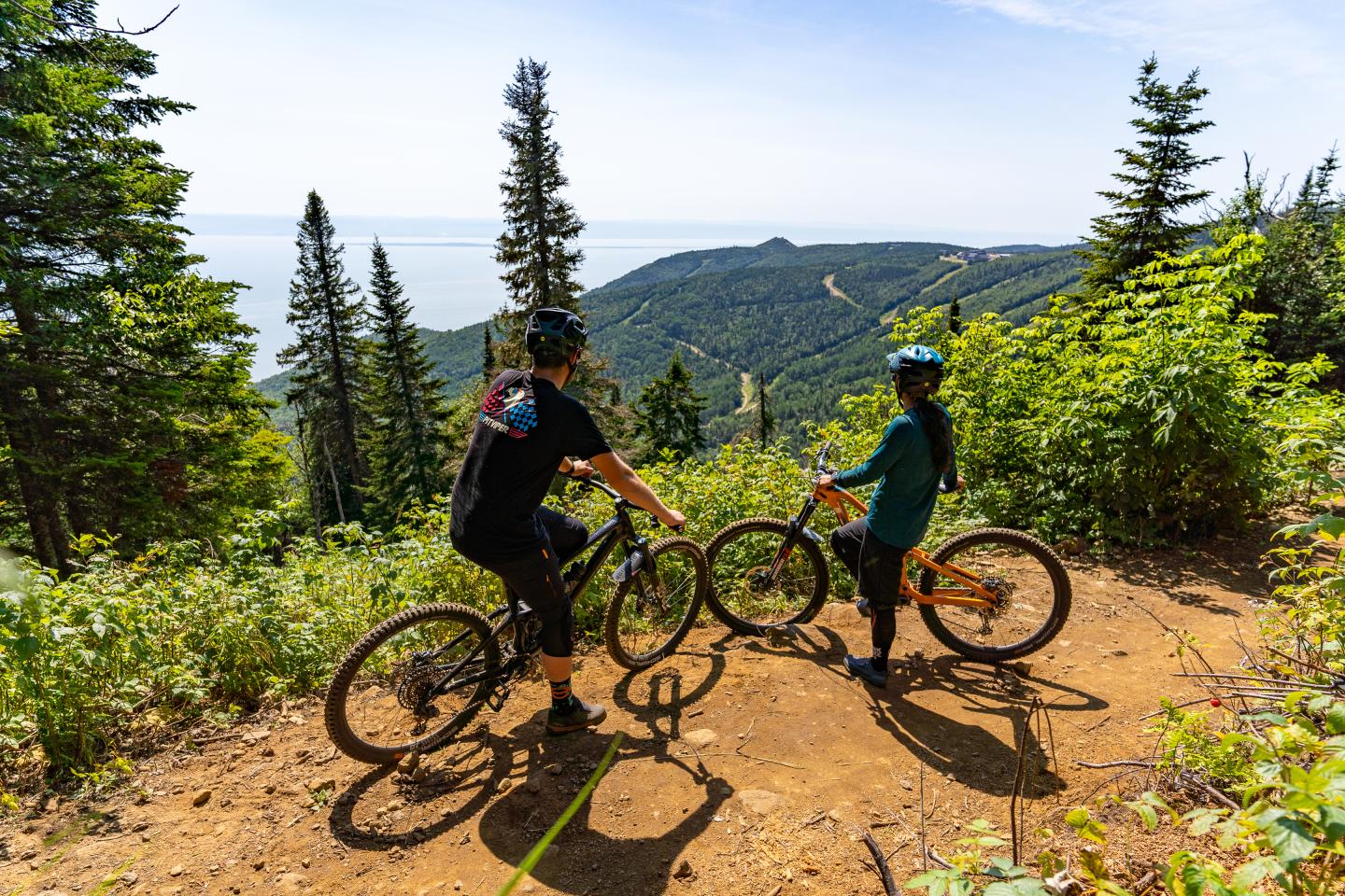 Vélo de montagne au Massif