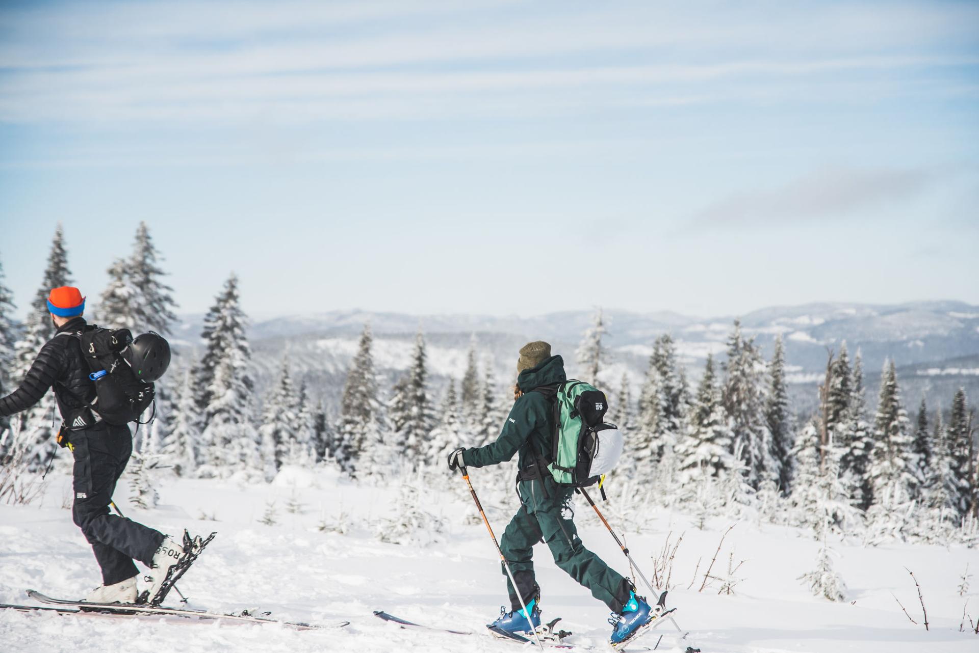 Ascent into the wilderness Le Massif
