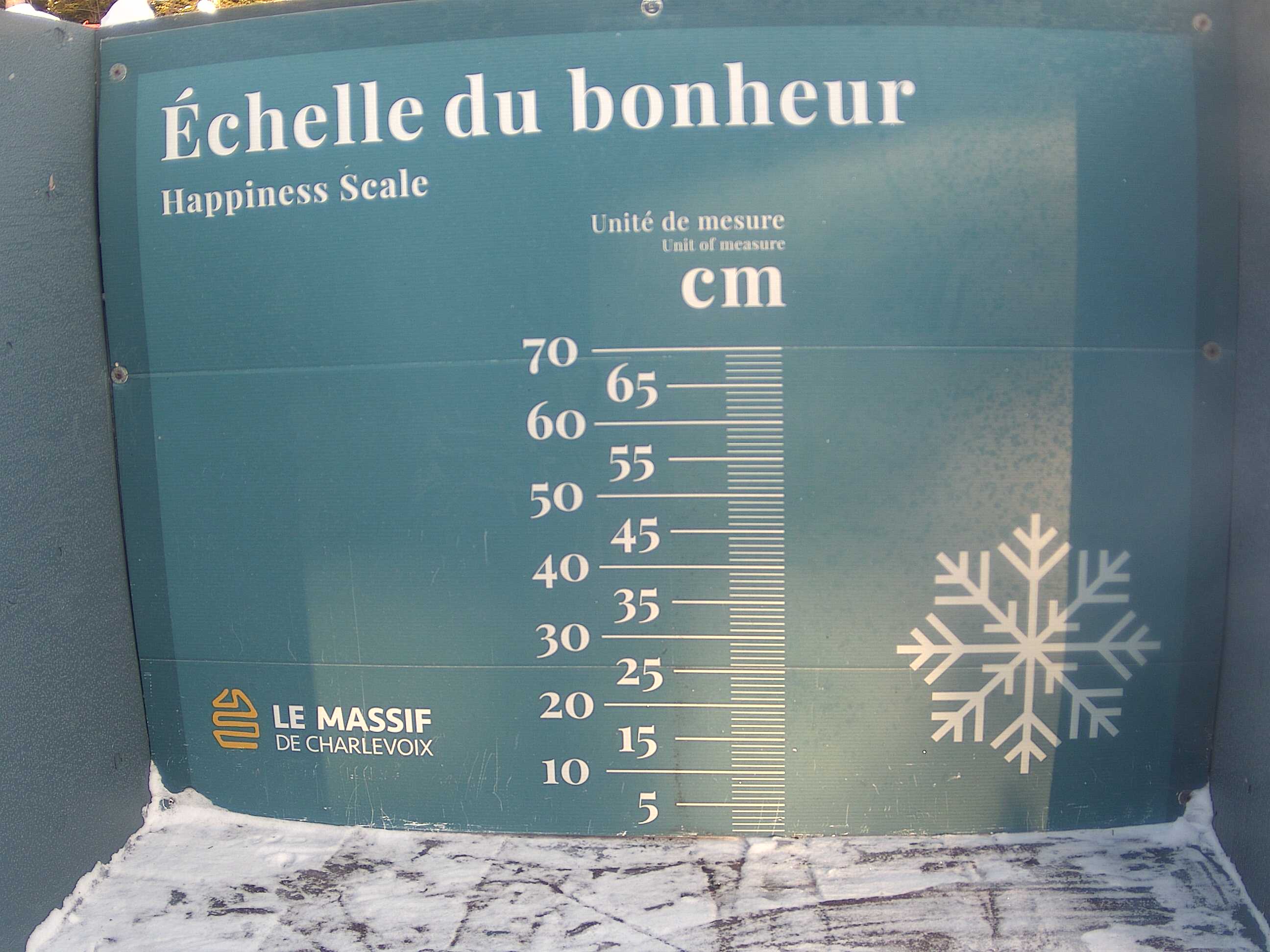 Échelle du bonheur – Mid-Mountain webcam