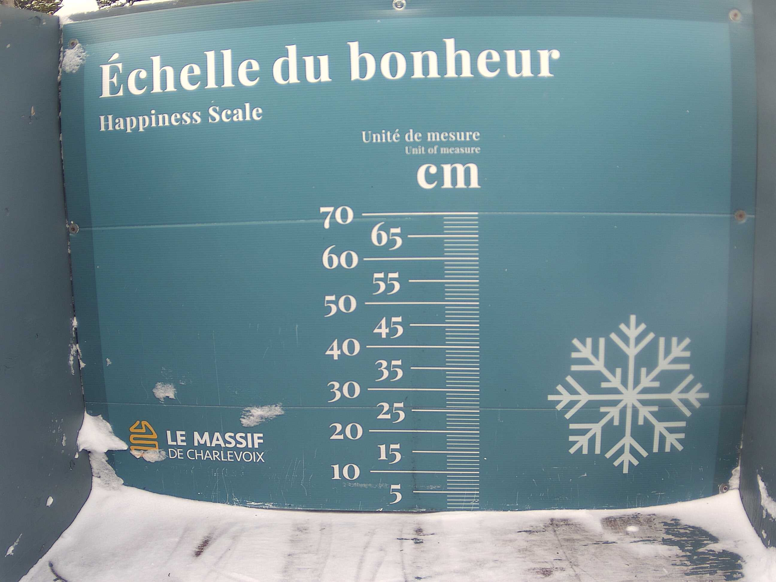 Échelle du bonheur – Mid-Mountain webcam