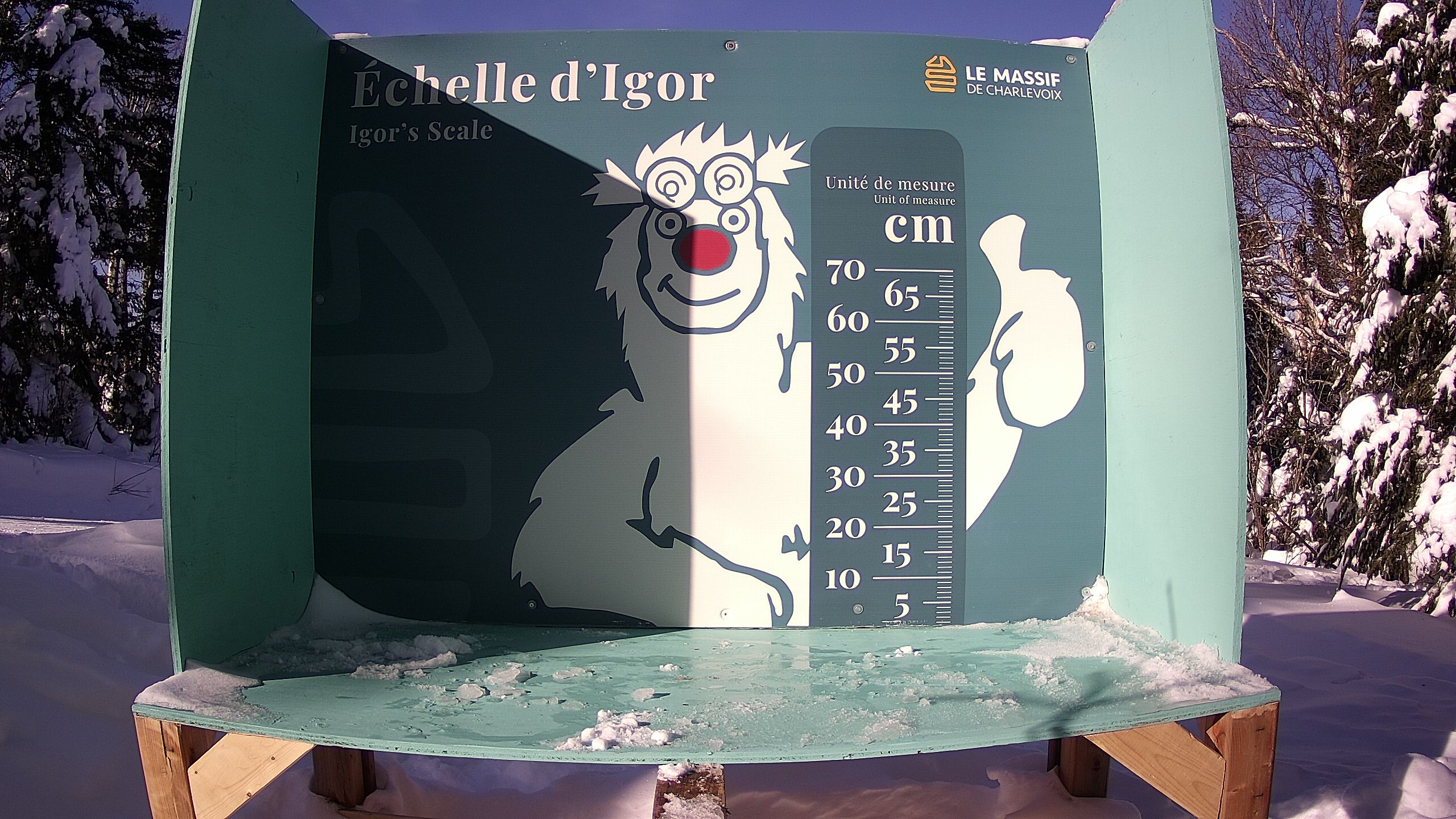 Échelle d’Igor – Summit webcam