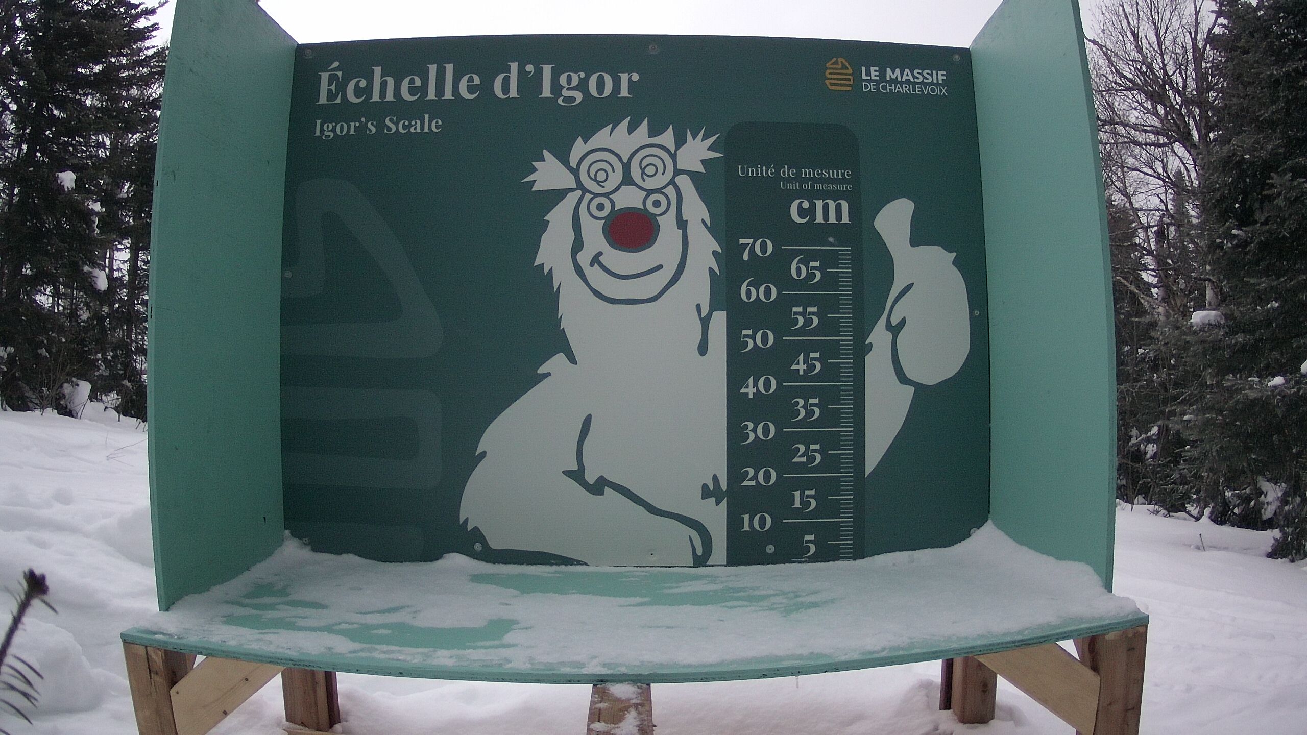 Échelle d’Igor – Summit webcam