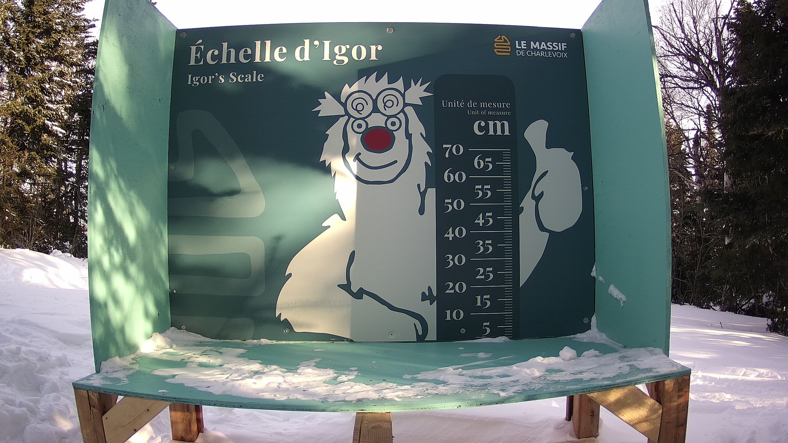 Échelle d’Igor – Summit webcam